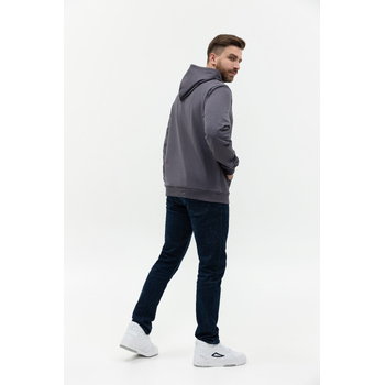 Худи унисекс STAN футер без начёса 260, 23, Тёмно-серый,  (100/1)  (54/XXL)