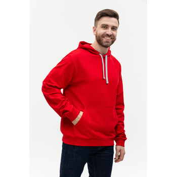 Худи унисекс STAN футер без начёса 260, 23, Красный,  (14)  (54/XXL)