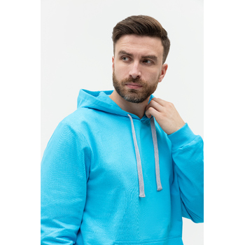 Худи унисекс STAN футер без начёса 260, 23, Бирюзовый,  (32)  (50/L)