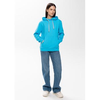 Худи унисекс STAN футер без начёса 260, 23, Бирюзовый,  (32)  (52/XL)
