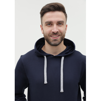 Худи унисекс STAN футер без начёса 260, 23, Тёмно-синий,  (46)  (42/XXS)