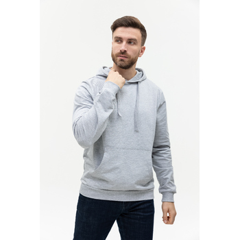 Худи унисекс STAN футер без начёса 260, 23, Серый меланж,  (50/60)  (40/3XS)