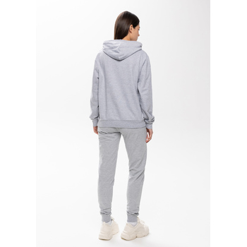 Худи унисекс STAN футер без начёса 260, 23, Серый меланж,  (50/60)  (54/XXL)