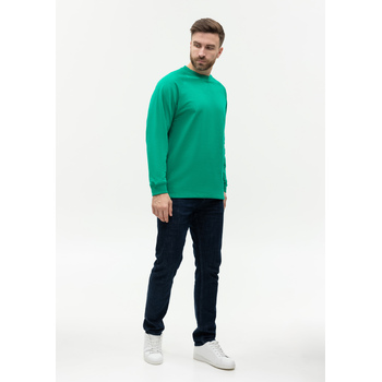 Свитшот унисекс STAN футер с начёсом 220, 60, Зелёный,  (30)  (56/XXXL)