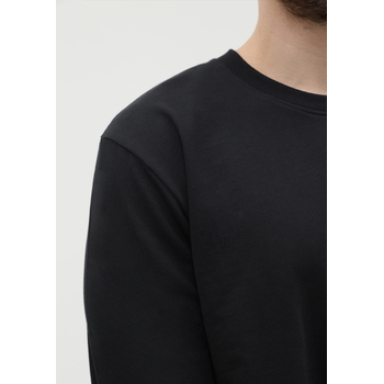 Свитшот унисекс STAN футер без начёса, 260, 63, Чёрный,  (20)  (64-66/6XL)