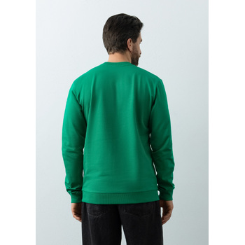 Свитшот унисекс STAN футер без начёса, 260, 63, Зелёный,  (30)  (56/XXXL)