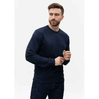 Свитшот унисекс STAN футер без начёса, 260, 63, Тёмно-синий,  (46)  (52/XL)