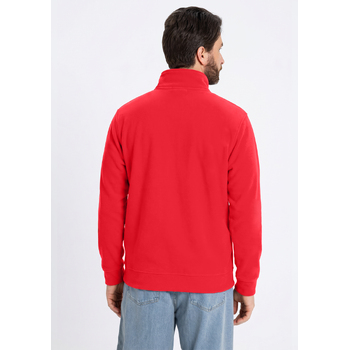 Толстовка STAN оверсайз на молнии, футер без начёса, 340, 102, Красный,  (14)  (44/XS)