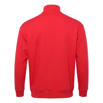 Толстовка STAN оверсайз на молнии, футер без начёса, 340, 102, Красный,  (14)  (54/XXL)