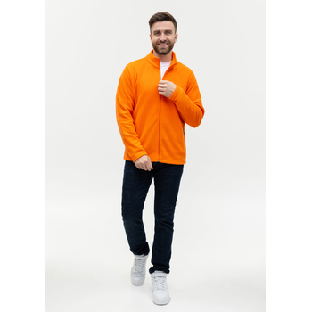 Толстовка унисекс STAN на молнии микрофлис 200, 21R, Оранжевый,  (28/1)  (44/XS)