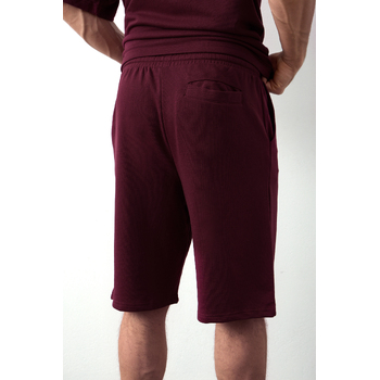 Шорты унисекс STAN футер, 260, 98, Бордовый,  (66)  (44/XS)