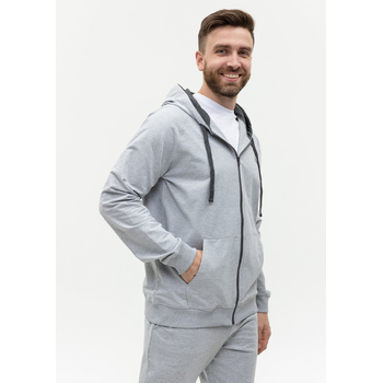 Брюки мужские STAN футер без начёса, 260, 62, Серый меланж,  (50/60)  (48/M)