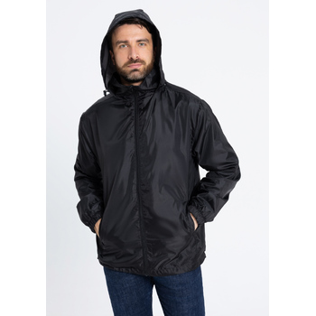Ветровка утепленная унисекс STAN, 60, дюспо 210T, Чёрный,  (20)  (54/XXL)