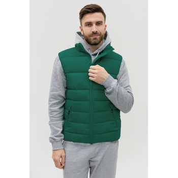 Жилет мужской STAN утепленный таффета 210T,65, 82, Тёмно-зелёный,  (130)  (52/XL)