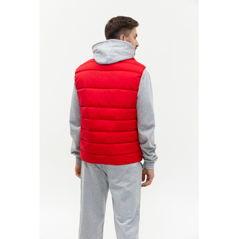 Жилет мужской STAN утепленный таффета 210T,65, 82, Красный,  (14)  (56/XXXL)