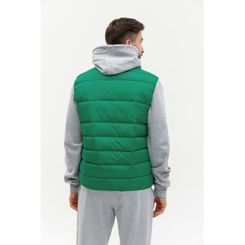 Жилет мужской STAN утепленный таффета 210T,65, 82, Зелёный,  (30)  (56/XXXL)