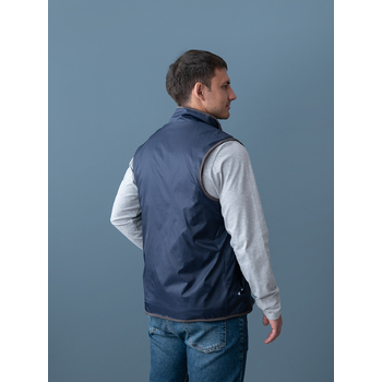 Жилет мужской STAN таффета 210T, 65, 24N, Чёрный,  (20)  (46/S)