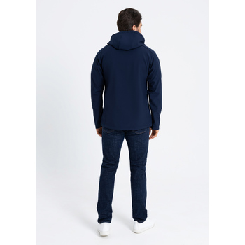 Куртка софтшелл мужская STAN 340, 71N, Тёмно-синий,  (46)  (56/XXXL)