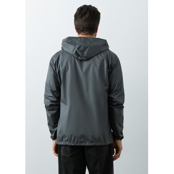 Ветровка унисекс STAN дюспо 210T, 85, 59, Графит,  (101)  (56/XXXL)