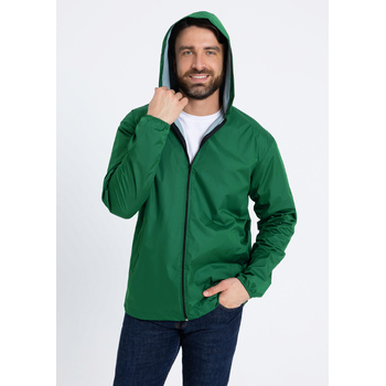 Ветровка унисекс STAN дюспо 210T, 85, 59, Тёмно-зелёный,  (130)  (52/XL)