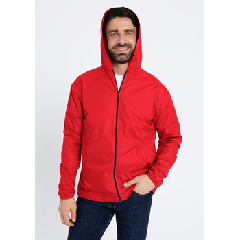 Ветровка унисекс STAN дюспо 210T, 85, 59, Красный,  (14)  (58/4XL)