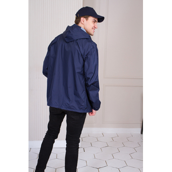 Ветровка унисекс STAN дюспо 210T, 85, 59, Тёмно-синий,  (46)  (58/4XL)