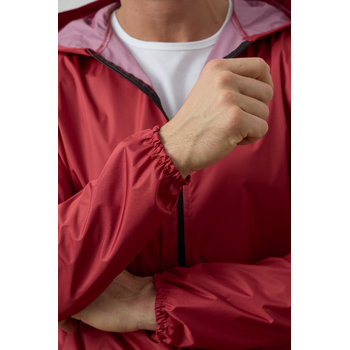 Ветровка унисекс STAN дюспо 210T, 85, 59, Бордовый,  (66)  (52/XL)