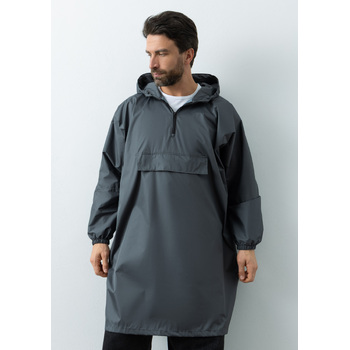 Дождевик анорак STAN с карманом, 61, Графит,  (101)  (54-56/XXL/3XL)