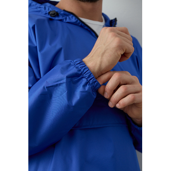 Дождевик анорак STAN с карманом, 61, Синий,  (16/1)  (50-52/L/XL)