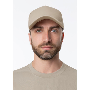 Бейсболка STAN 5 клиньев хлопок 260, 12, Бежевый,  (54/1)  (56-58/ONE SIZE)