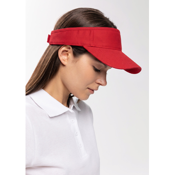 Козырёк STAN хлопок, 220, 25, Красный,  (14)  (56-58/ONE SIZE)