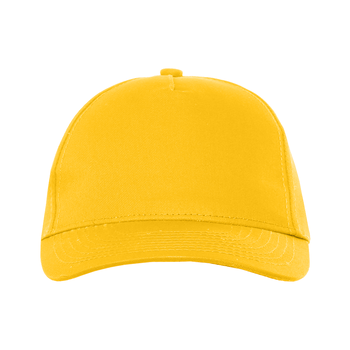Бейсболка детская STAN 5 клиньев хлопок 150, 10J, Жёлтый,  (12/1)  (52-54/ONE SIZE)