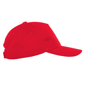 Бейсболка детская STAN 5 клиньев хлопок 150, 10J, Красный,  (14)  (52-54/ONE SIZE)