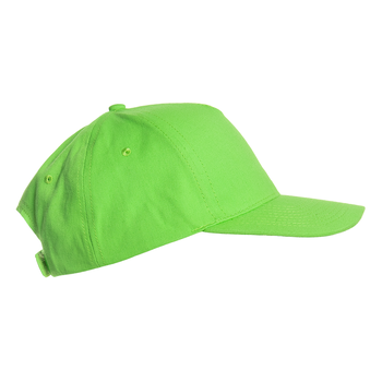 Бейсболка STAN 5 клиньев хлопок 150, 10L, Ярко-зелёный,  (26)  (56-58/ONE SIZE)