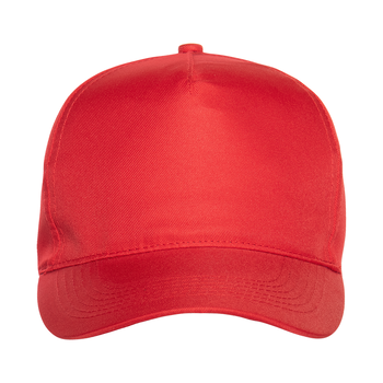 Бейсболка STAN 5 клиньев полиэстер 150, 10P, Красный,  (14)  (56-58/ONE SIZE)