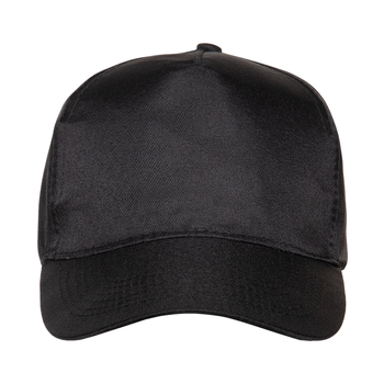 Бейсболка STAN 5 клиньев полиэстер 150, 10P, Чёрный,  (20)  (56-58/ONE SIZE)