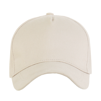Бейсболка STAN 5 клиньев хлопок, 260, 112, Молочный,  (11)  (56-58/ONE SIZE)