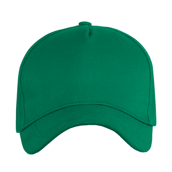 Бейсболка STAN 5 клиньев хлопок, 260, 112, Зелёный,  (30)  (56-58/ONE SIZE)