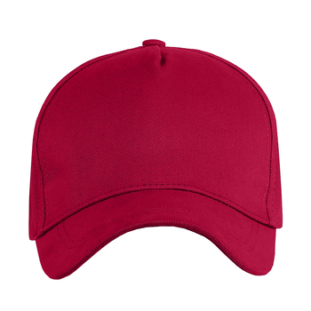 Бейсболка STAN 5 клиньев хлопок, 260, 112, Бордовый,  (66)  (56-58/ONE SIZE)