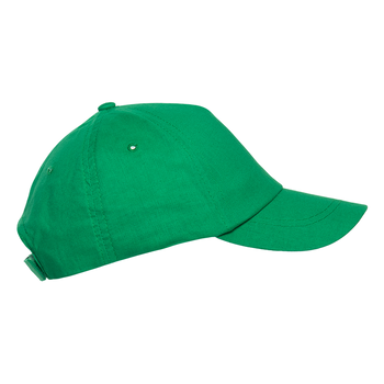 Бейсболка детская STAN 5 клиньев хлопок 150, 10JU, Зелёный,  (30)  (52-54/ONE SIZE)