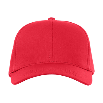 Бейсболка STAN 6 клиньев хлопок 280, 07, Красный,  (14)  (56-58)