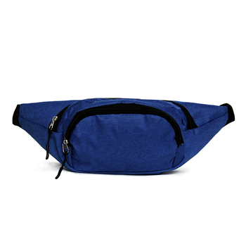 Сумка поясная STAN таффета 168D, 125, Синий меланж,  (116)  (ONE SIZE)
