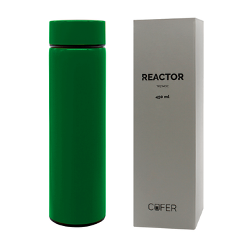 Термос Reactor с датчиком температуры (зеленый)