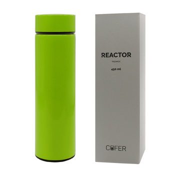 Термос Reactor с датчиком температуры (салатовый)