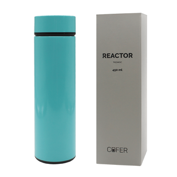 Термос Reactor с датчиком температуры (бирюзовый)