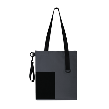 Шоппер Superbag Color (темно-серый с чёрным)