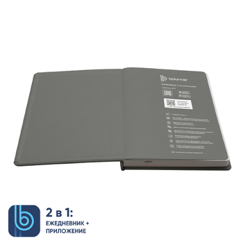 Ежедневник Bplanner.02 (серый)