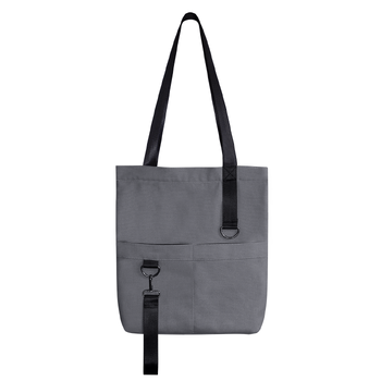 Шоппер Superbag ZIP, с двумя карманами и молнией (серый)