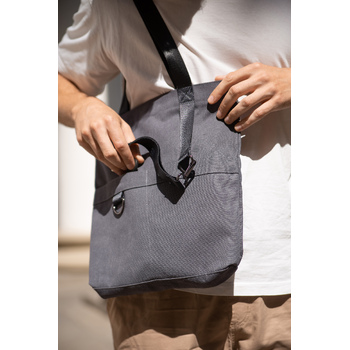 Шоппер Superbag ZIP, с двумя карманами и молнией (серый)