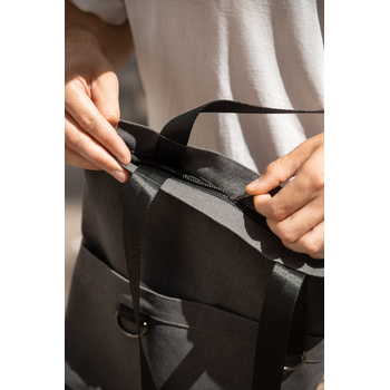 Шоппер Superbag ZIP, с двумя карманами и молнией (серый)